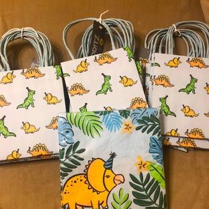 Dinosaur Party Theme Paper bags